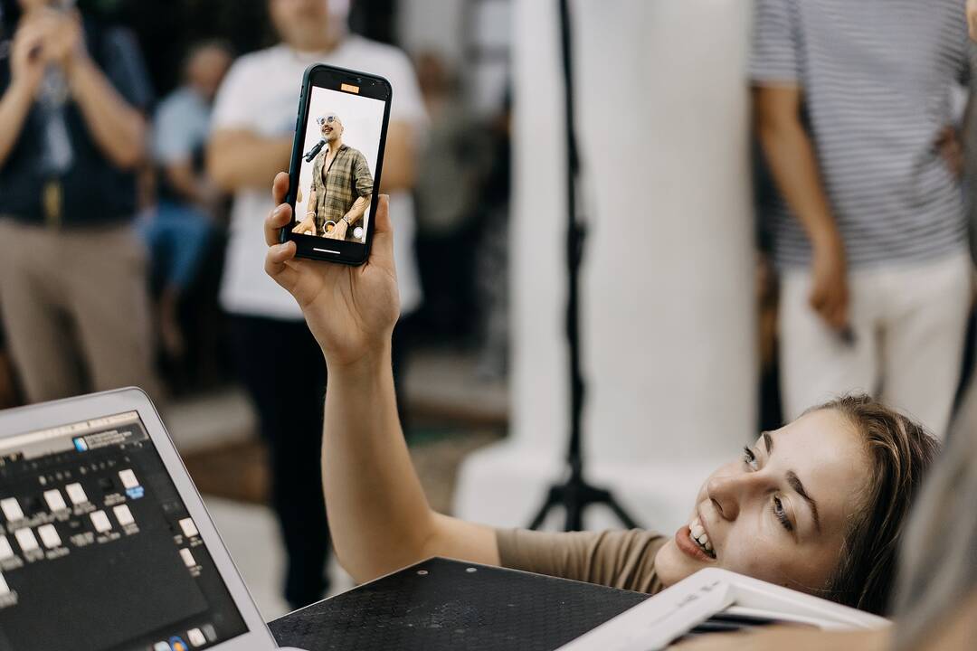 Interaktyvu: asmenukės – būtina „Selfie Concert“ sąlyga.