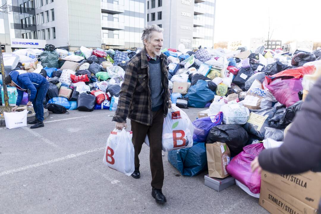 Vilniuje renkama parama nuo karo nukentėjusiems ukrainiečiams