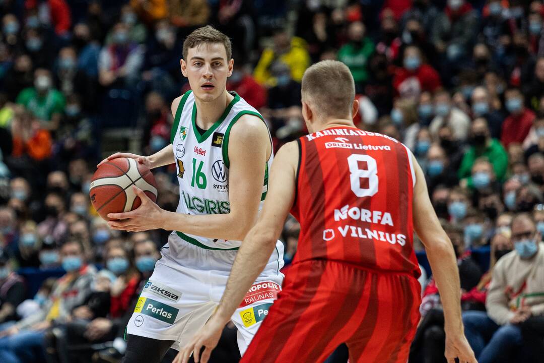 Rungtynės: Vilniaus „Rytas“ prieš Kauno „Žalgirį“