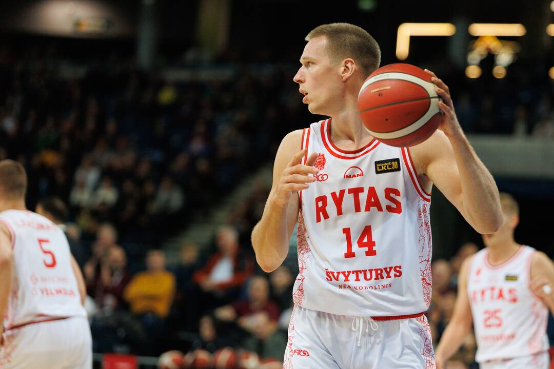 Lietuvos krepšinio lygos rungtynės: susitiko „7Bet-Lietkabelis“ ir „Rytas“