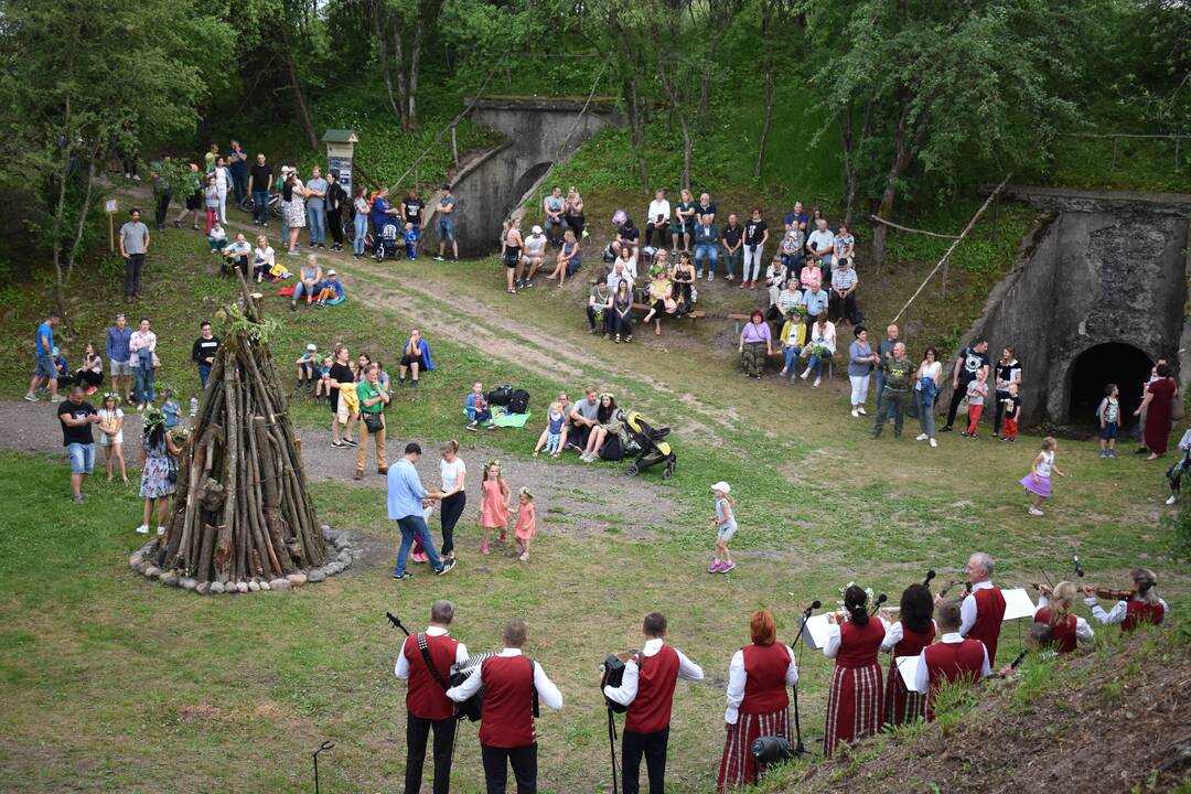 Sinergija: prie pakaunės fortų patrauklumo prisidėjo ir menininkai.