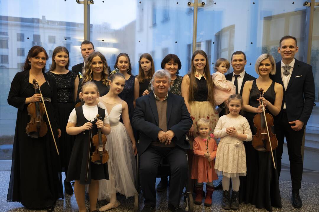 Vertybės: muzikalios Beinarių šeimos nariai stengiasi kuo daugiau laiko leisti drauge – kartu mini šventes, rengia šeimyninius koncertus.