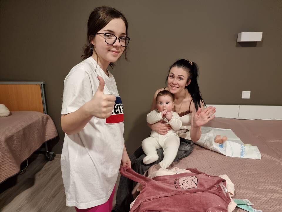 Draugystė: Šeimos namuose gyvenantys lietuvis Gediminas ir ukrainietis Maksimas susišneka net ir kalbėdami skirtingomis kalbomis.