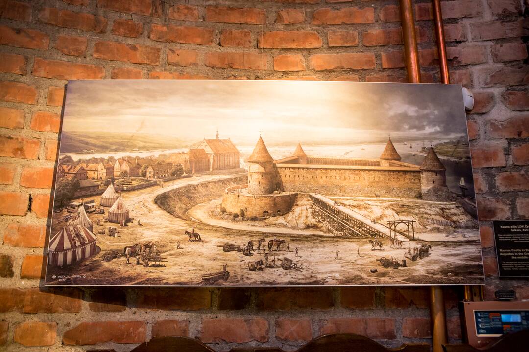 Bagažas: apie Kauno pilį prof. dr. J.Vaičenonis galėtų kalbėti ištisas valandas.