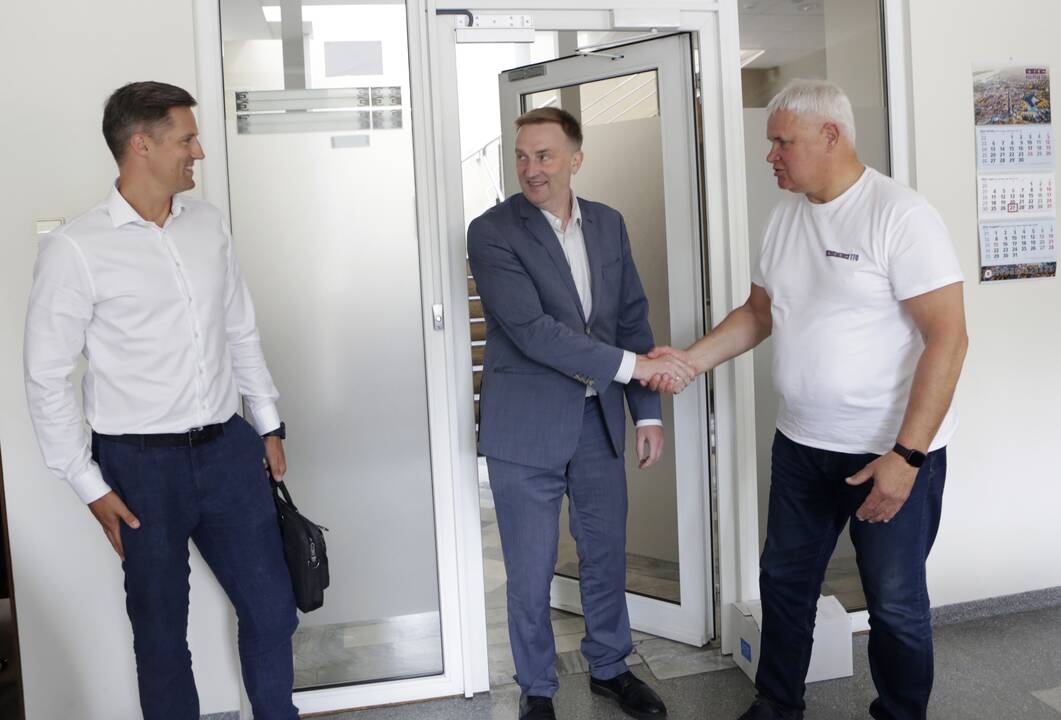 Planai: "Klaipėdos vandens" ir "Neringos vandens" vadovų susitikime buvo svarstoma apie galimas bendrovių darbo naudas gyventojams.