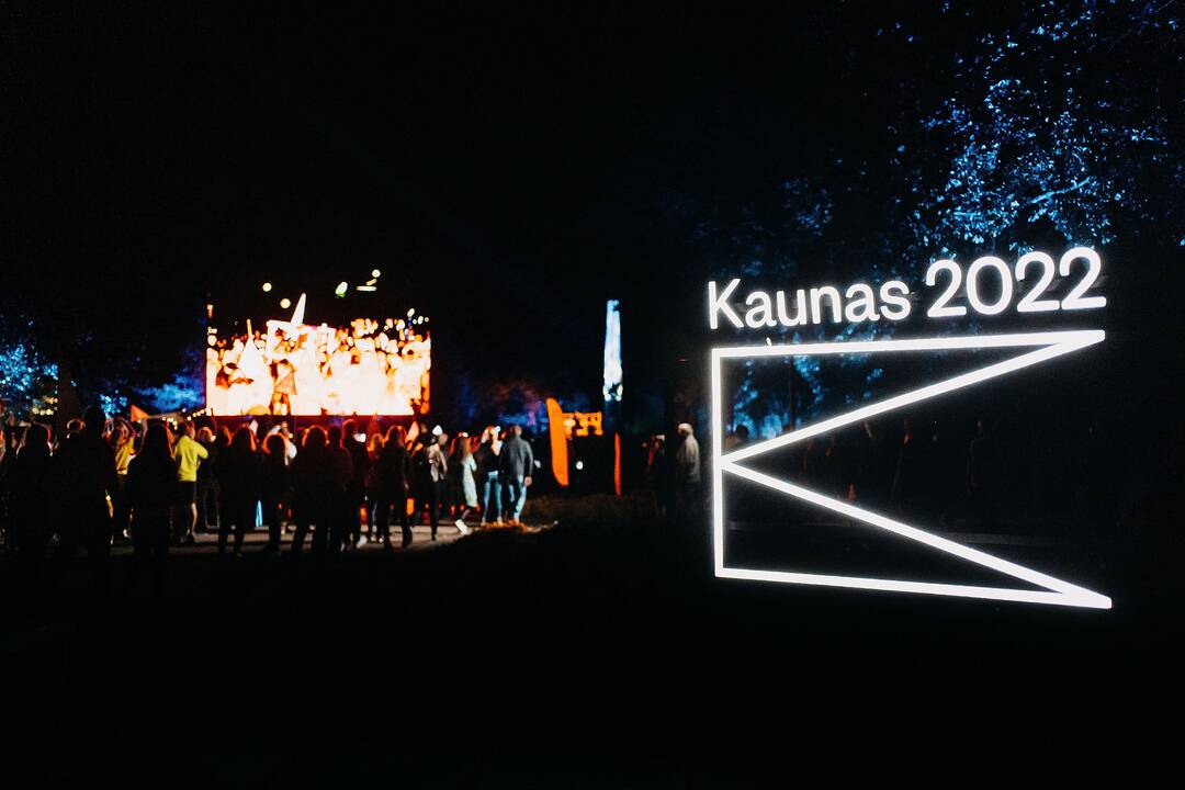 Estijos mieste Tartu – gigantiški gimtadienio atvirukai iš Kauno
