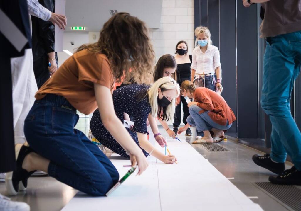 Nacionalinėje dailės galerijoje – paauglių komandos rengta paroda