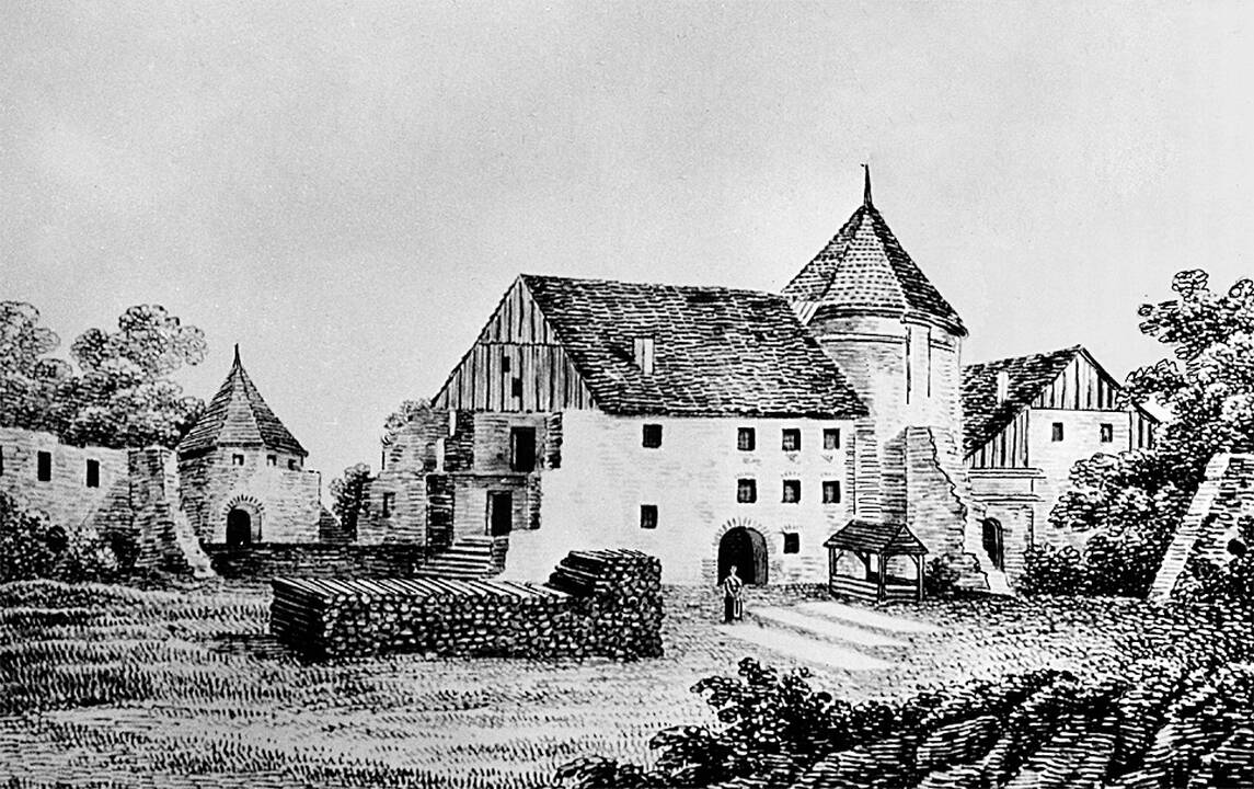 Istorija: XVII a. Klaipėdos pilies, tvirtovės ir miesto maketas.