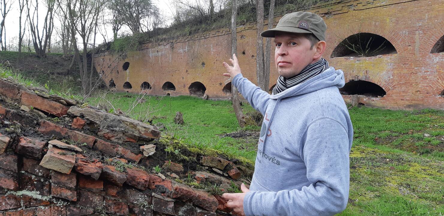 Sinergija: prie pakaunės fortų patrauklumo prisidėjo ir menininkai.