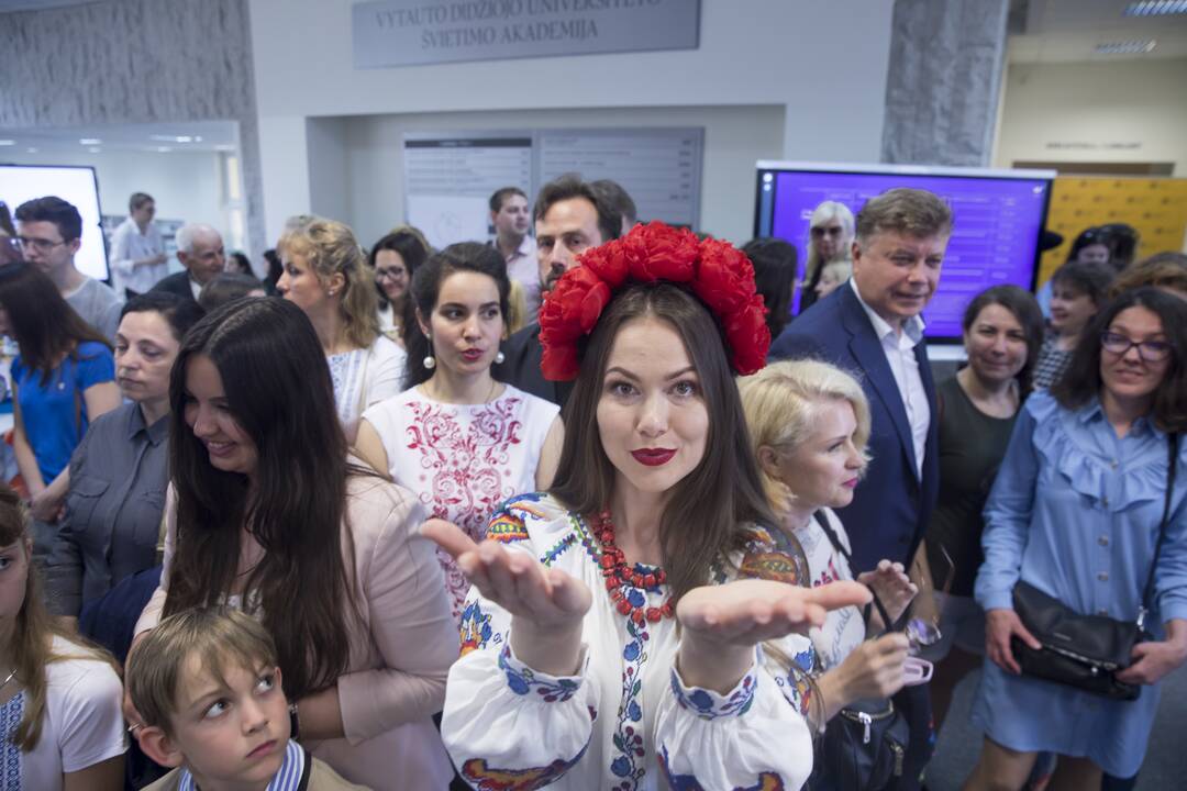 Ukrainos centro Vilniuje atidarymas