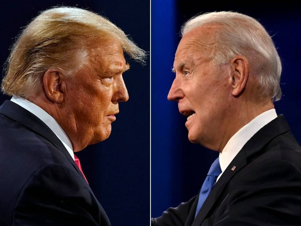 Donaldas Trumpas ir Joe Bidenas