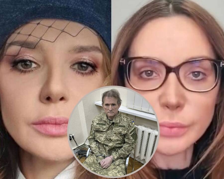 Oksana Marčenko ir Viktoras Medvedčukas