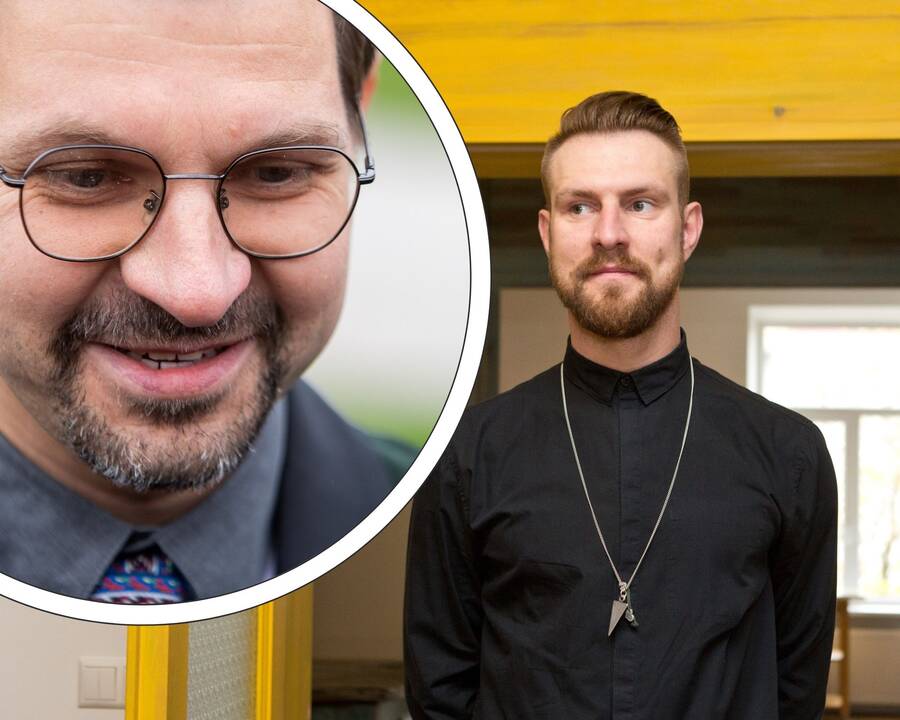 Iš kairės: Antanas Kandrotas ir Mantas Stonkus