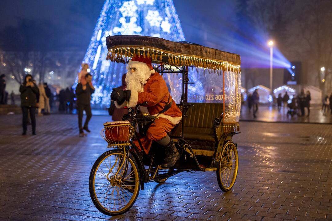 Vilnius pasitiko Naujuosius metus