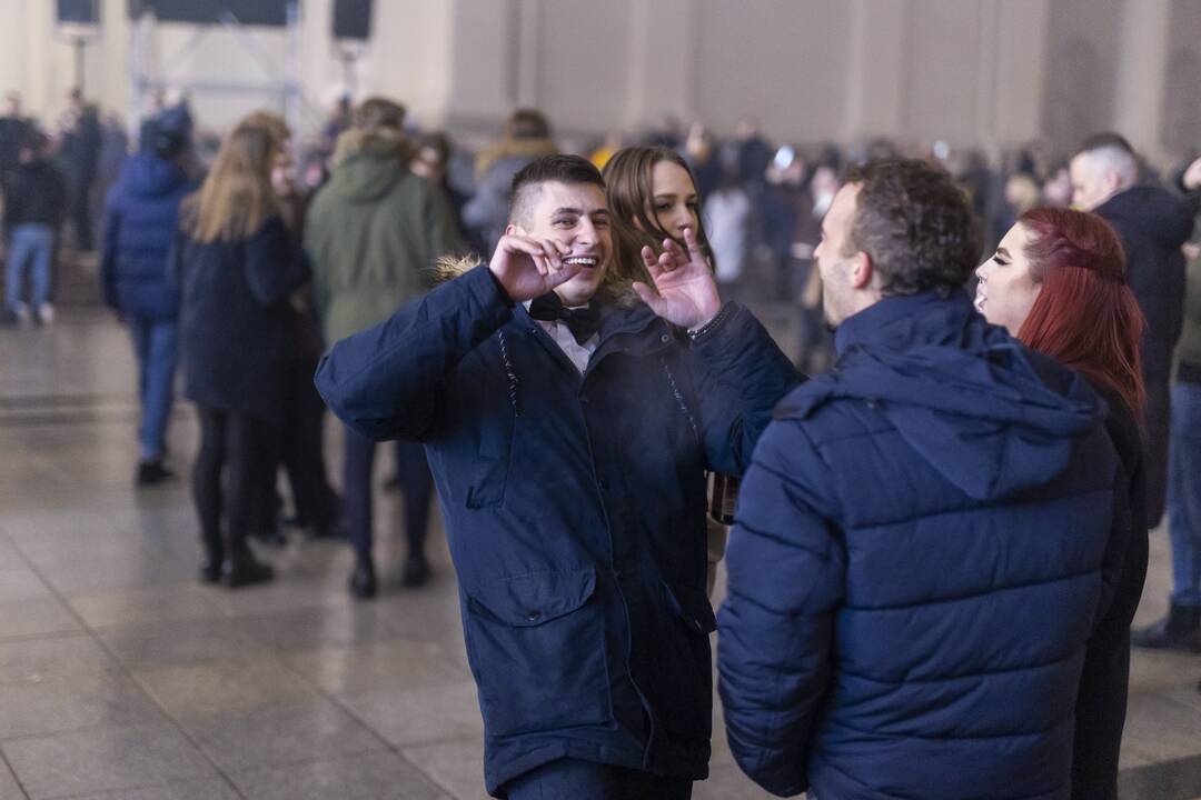 Vilnius pasitiko Naujuosius metus