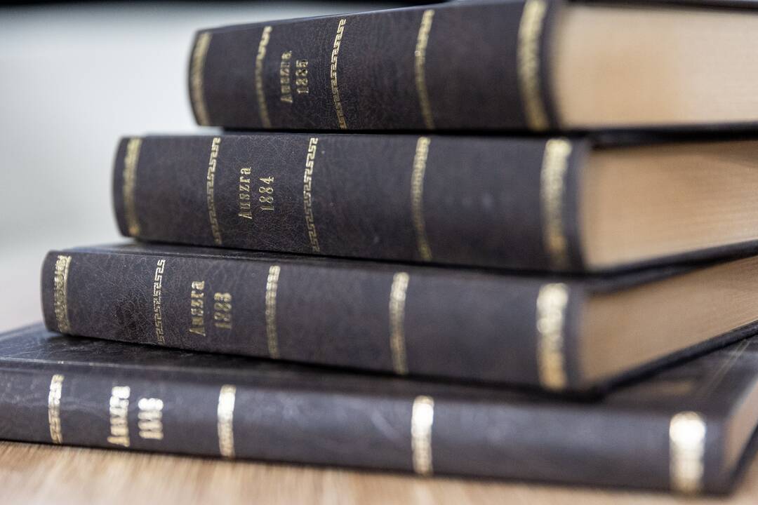 Lietuviškos „Aušros“ išleidimo pristatymas Knygų mugėje