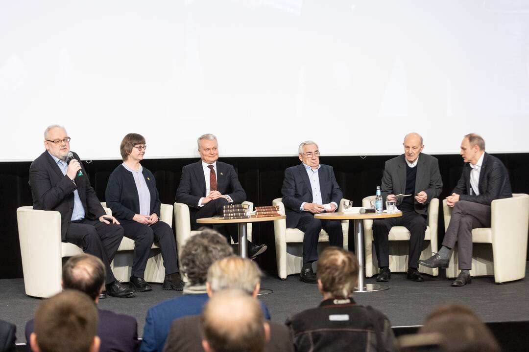 Lietuviškos „Aušros“ išleidimo pristatymas Knygų mugėje
