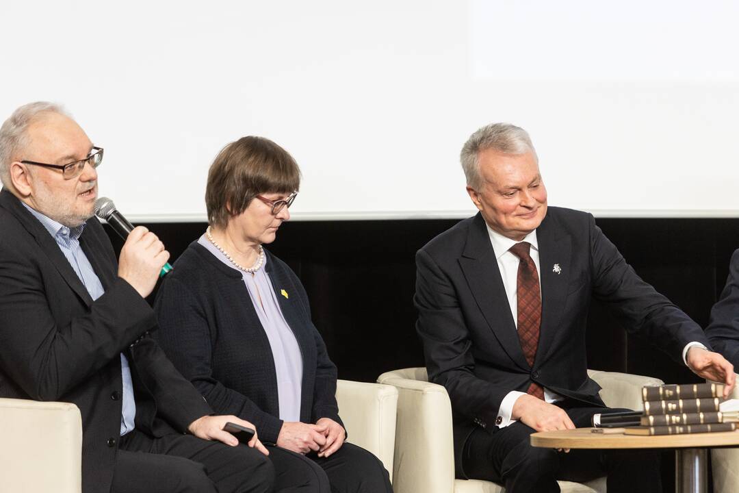 Lietuviškos „Aušros“ išleidimo pristatymas Knygų mugėje