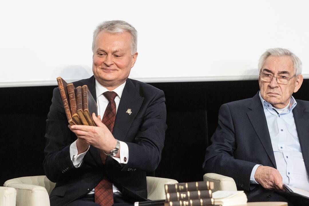 Lietuviškos „Aušros“ išleidimo pristatymas Knygų mugėje