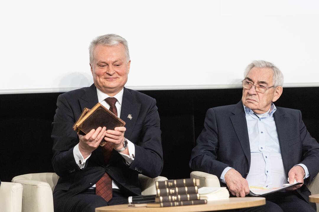 Lietuviškos „Aušros“ išleidimo pristatymas Knygų mugėje