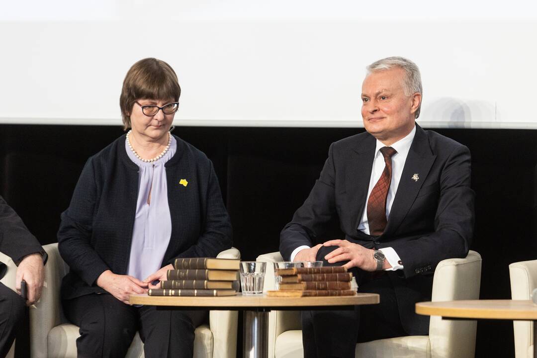 Lietuviškos „Aušros“ išleidimo pristatymas Knygų mugėje