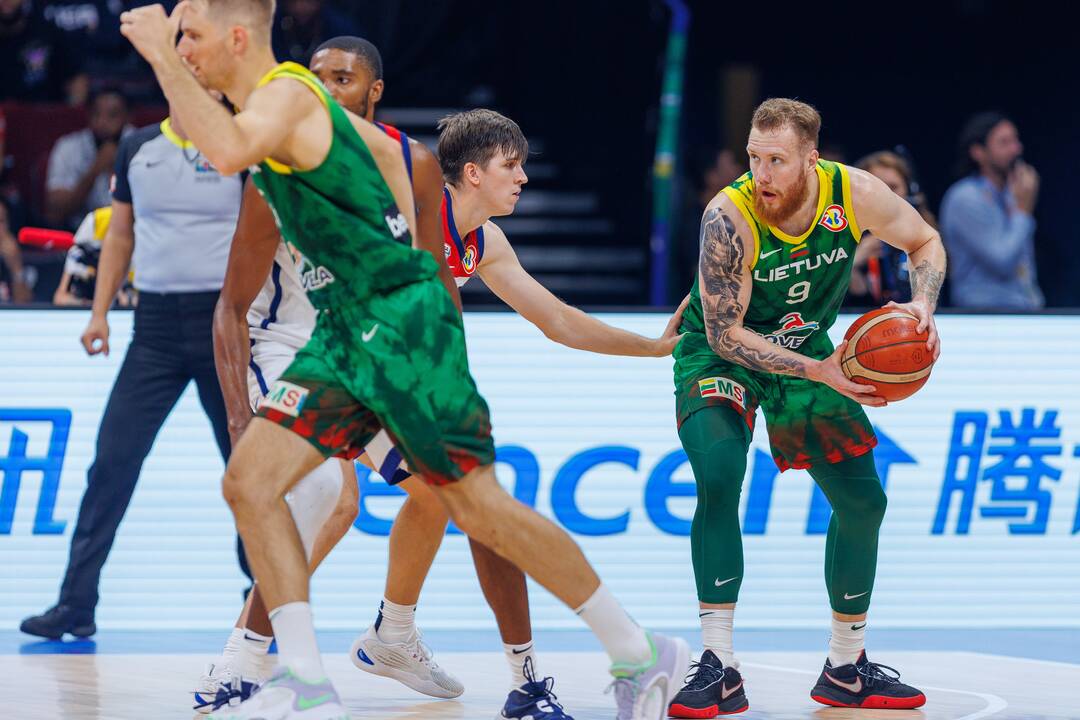 Pasaulio krepšinio čempionato Filipinuose grupės rungtynės: Lietuva – JAV