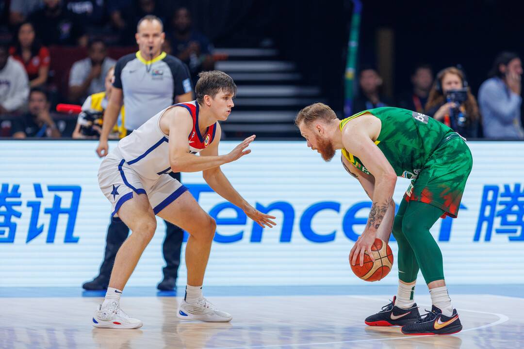 Pasaulio krepšinio čempionato Filipinuose grupės rungtynės: Lietuva – JAV