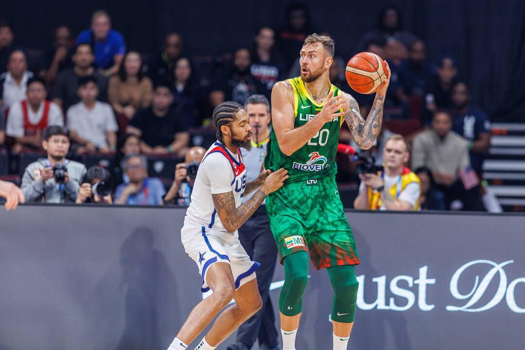 Pasaulio krepšinio čempionato Filipinuose grupės rungtynės: Lietuva – JAV