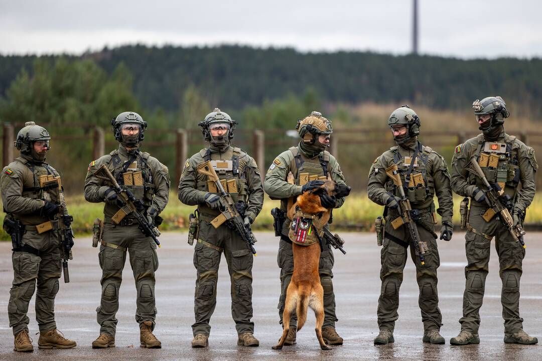  Lietuvos kariuomenės Specialiųjų operacijų pajėgų (SOP) ir NATO sąjungininkų pratybos