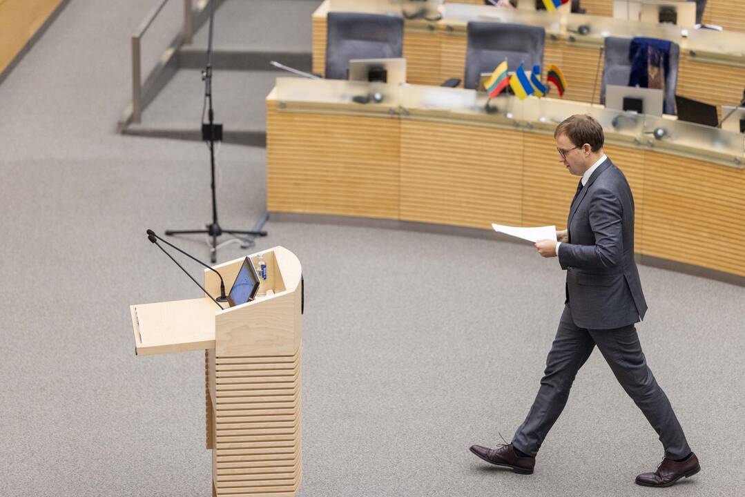  V. Gapšys ketvirtadienį iš kalėjimo pristatytas į Seimą