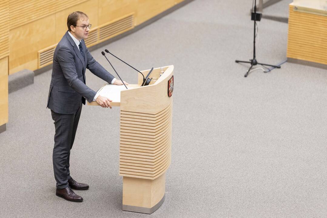  V. Gapšys ketvirtadienį iš kalėjimo pristatytas į Seimą