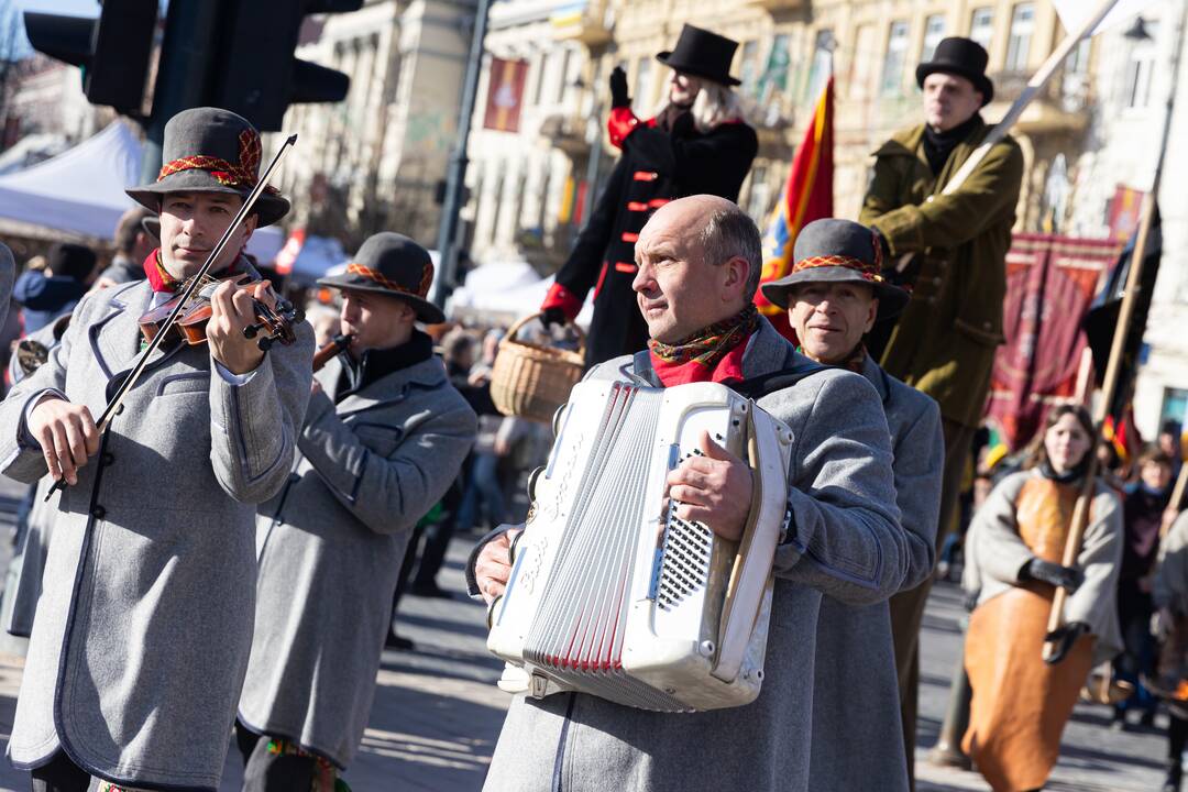  Teatralizuotos šv. Kazimiero eitynės Vilniuje