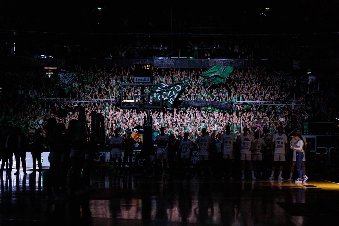 LKL rungtynės: Kauno „Žalgiris“ ir Vilniaus „Rytas“