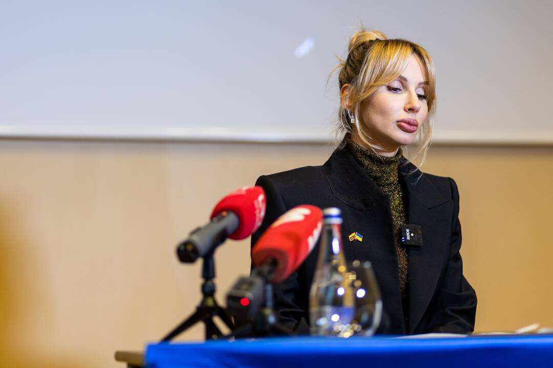 S. Lobodos spaudos konferencija Vilniuje