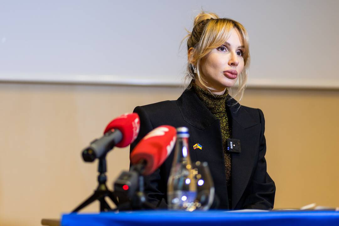 S. Lobodos spaudos konferencija Vilniuje
