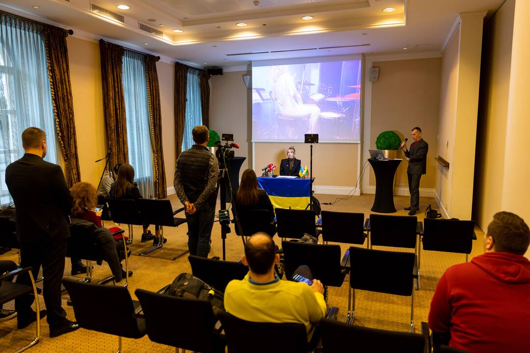 S. Lobodos spaudos konferencija Vilniuje
