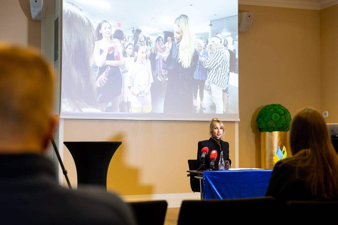S. Lobodos spaudos konferencija Vilniuje