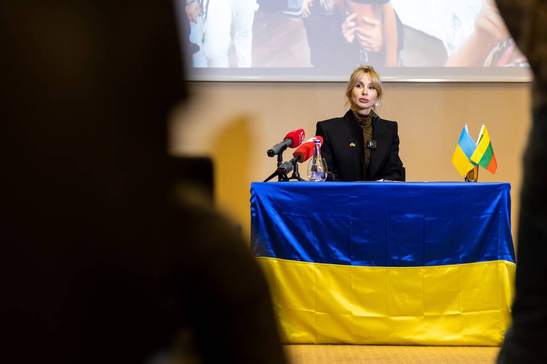 S. Lobodos spaudos konferencija Vilniuje