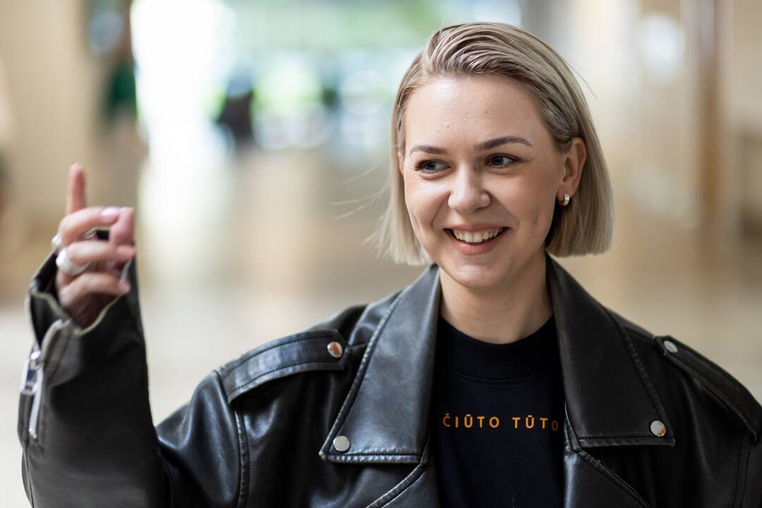 M. Linkytė išlydėta į Euroviziją.