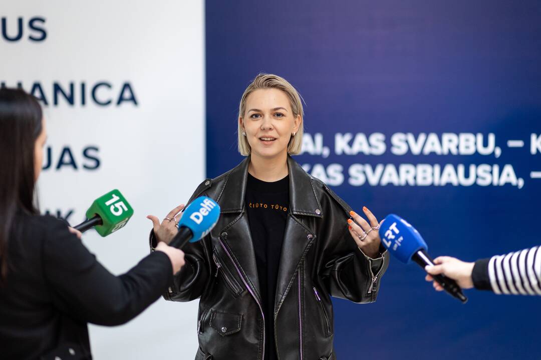M. Linkytė išlydėta į Euroviziją.