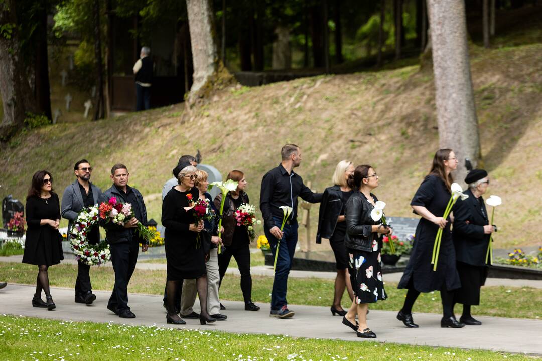  Z. Kelmickaitės laidotuvių akimirkos