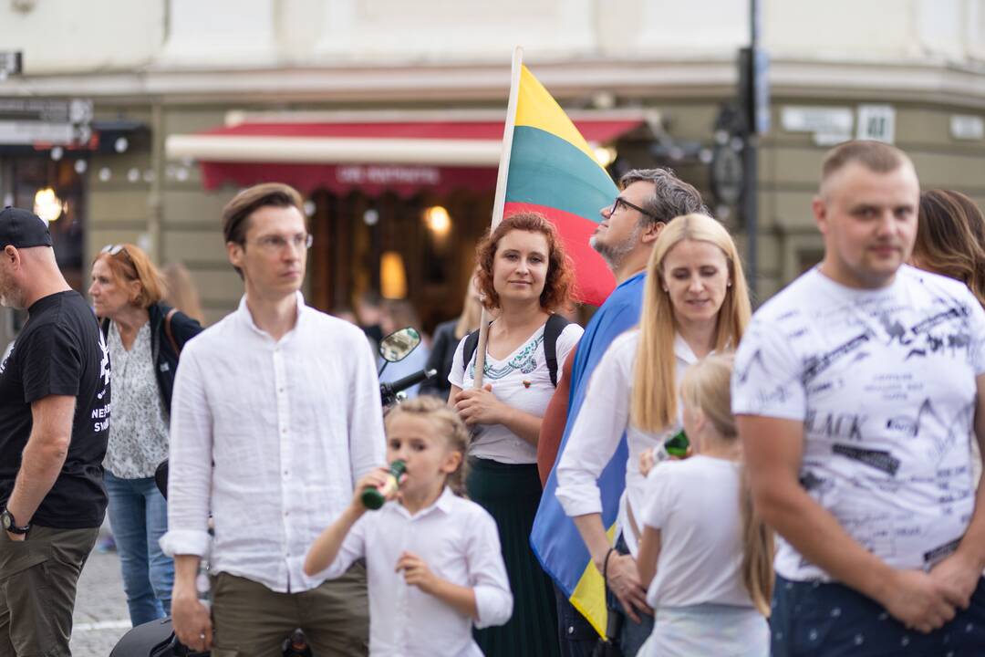 Triumfo eisena  nuo Aušros vartų iki Valdovų rūmų 