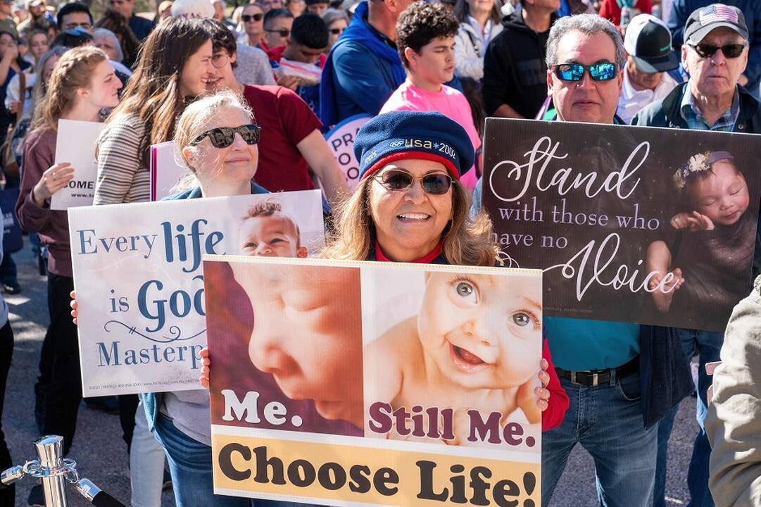 Teksase tūkstančiai žmonių dalyvavo eitynėse prieš abortus