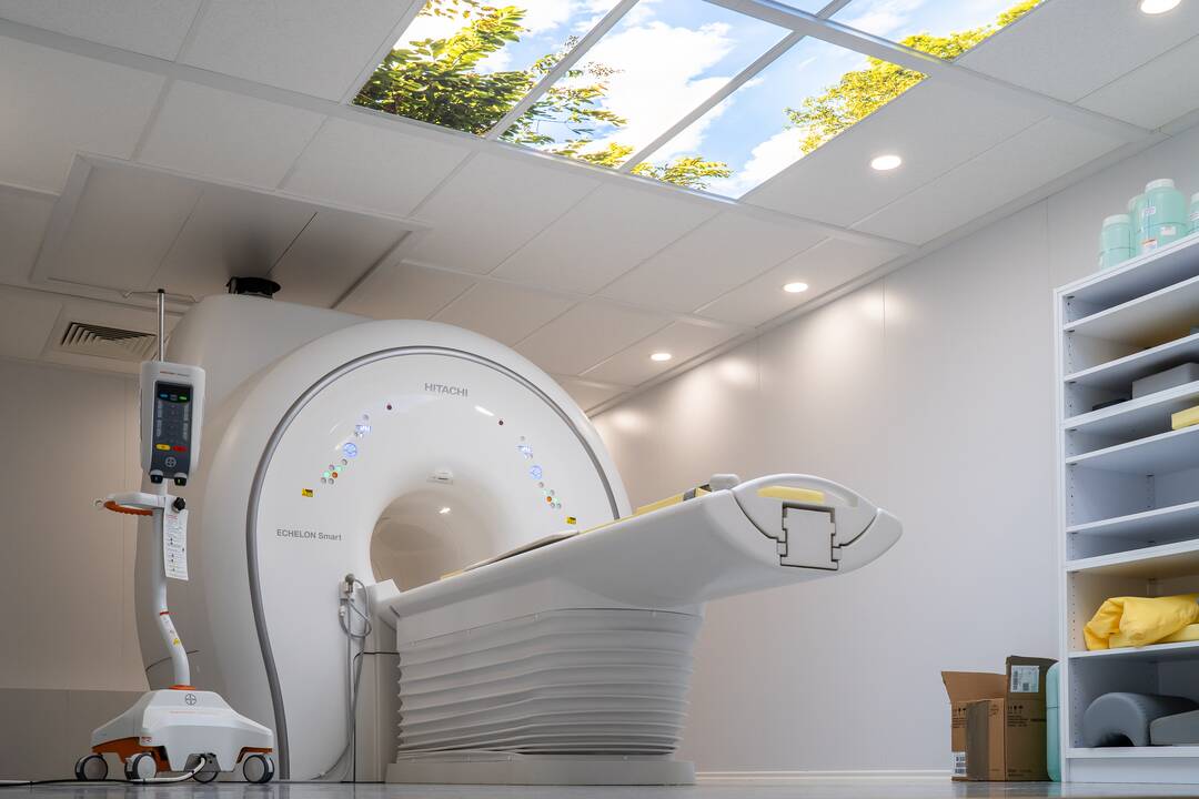 Paskirtis: naująją įrangą, skirtą širdies ir kraujagyslių sistemos ligų rizikai nustatyti, pristatė KMP Radiologijos centro vadovas T. Budrys.