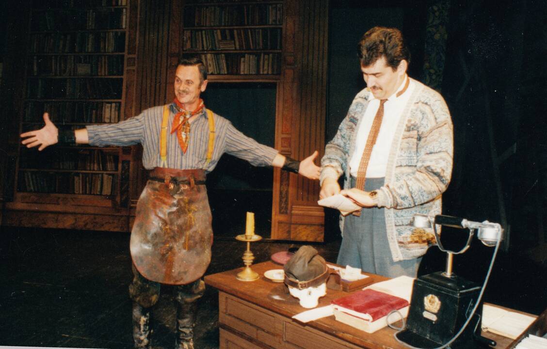 Nostalgija: nors V. Christauskas jau senokai nebedirba, Muzikinis teatras – ypatinga traukos vieta, žadinanti mieliausius prisiminimus.  