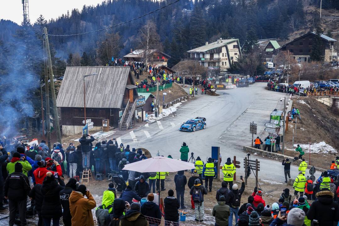 Išbandymai: ralio asams teko lenktyniauti ne vien siaurose gatvelėse, bet ir atokesniuose keliukuose.