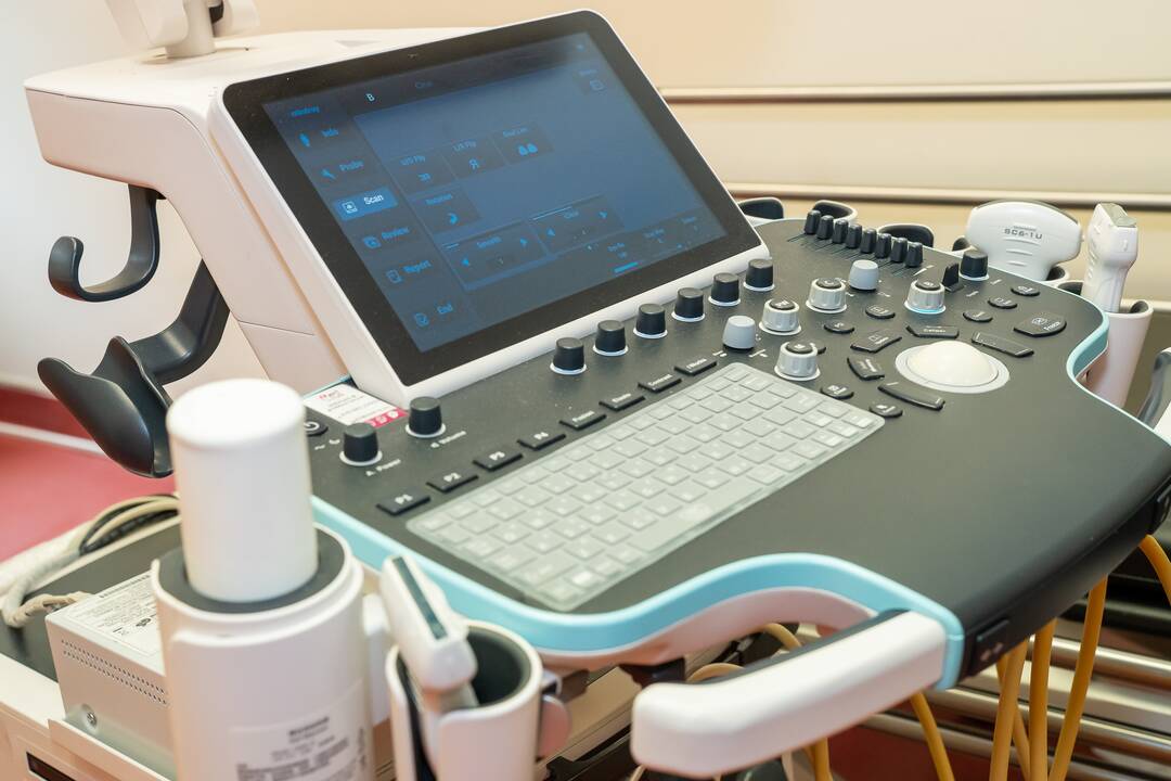 Paskirtis: naująją įrangą, skirtą širdies ir kraujagyslių sistemos ligų rizikai nustatyti, pristatė KMP Radiologijos centro vadovas T. Budrys.
