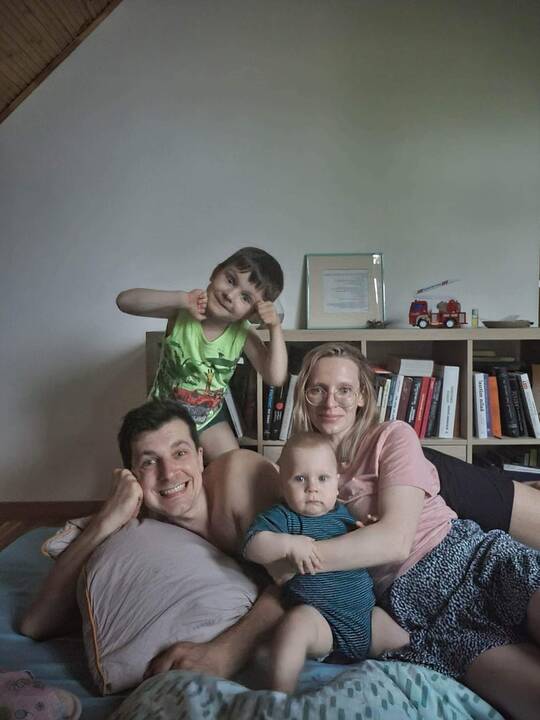 Indrė Kavaliauskaitė ir Simonas Storpirštis. 