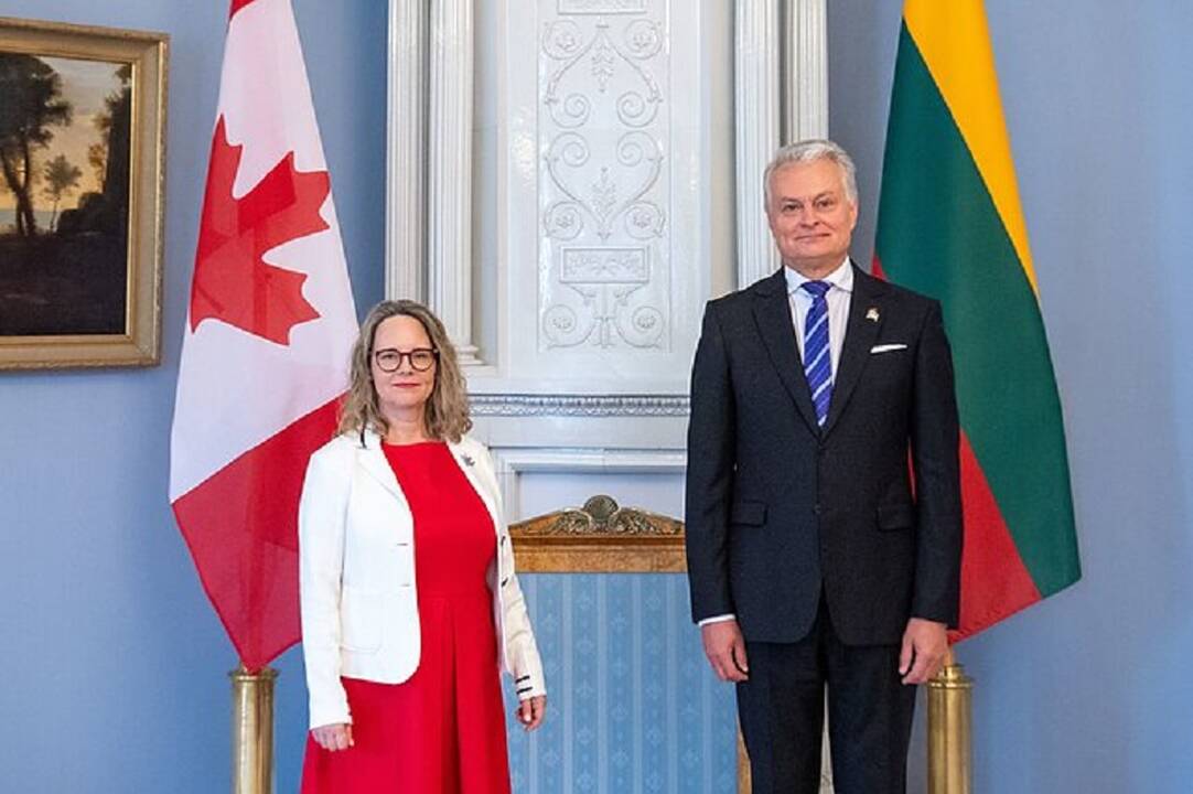 Darbą Lietuvoje pradeda pirmoji Kanados ambasadorė šalyje J. Sautner