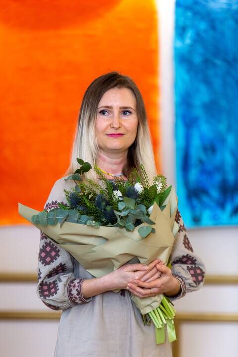 LRK psichologė Svitlana Stoianova.